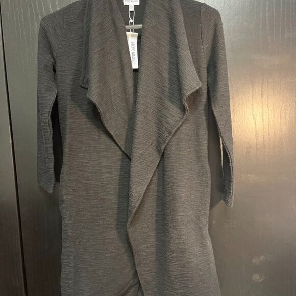 Steve Madden Textured Drape Front Cardigan – XS – NWT - Picture 7 of 7